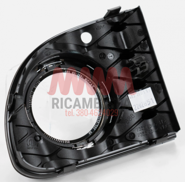 735642309 Fiat 500 mascherina fendinebbia destra - Foto 2