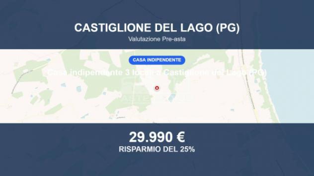 Immobile in asta di 60 m² in vendita a Castiglione del Lago