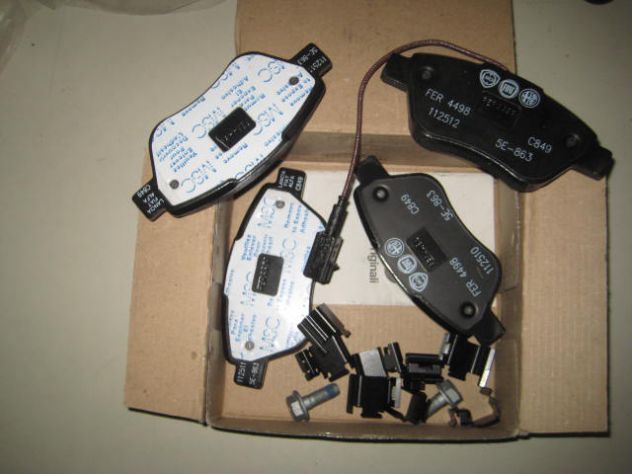 PASTIGLIE FRENO ANTERIORE FIAT 500 MINICARGO 1.4 77364637