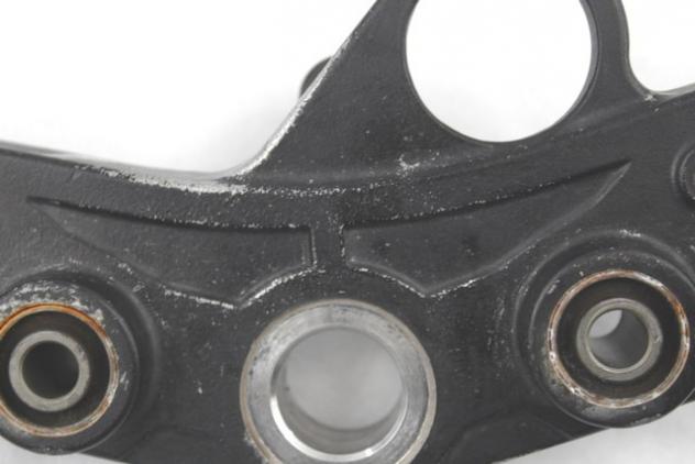 YAMAHA MT-03 B04F34350000 PIASTRA SUPERIORE FORCELLA RH07 16 - 17 UPPER FORK PLATE LEGGERI SEGNI DI USURA - Foto 3