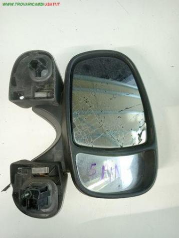 RETROVISORE EST. ANT. DX NERO GOFFRATO 1 SP 5 PIN 999-U1560048 Vetri e Retrovisori Cristalli Retrovisori Retrovisore NISSAN - PRIMASTAR - 2006 201