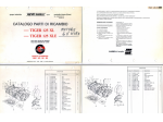 Catalogo ricambi Garelli Tiger 125 XL XLE GR