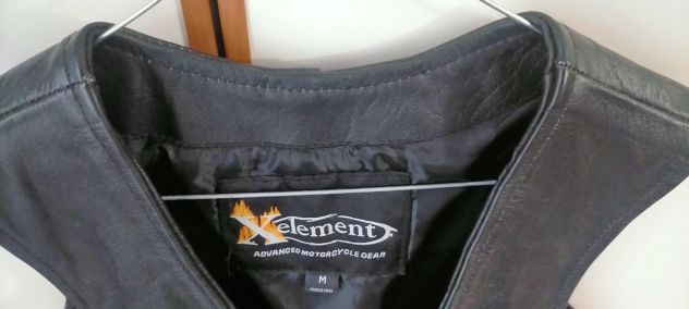 Vendo gilet in pelle unisex taglia M nero - Foto 7