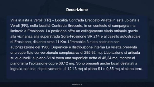 Immobile in asta di 285 m² in vendita a Veroli - Foto 10