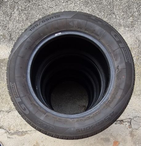 Pneumatici usati nr. 4 GT RADIAL 4 STAGIONI 195/65R15 91H DOT 13A - Foto 2