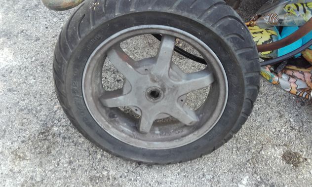 Ruota post Suzuki Burgman 125/150 dal 2002 al 2007
