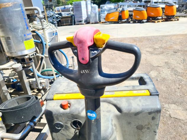 transpallet elettrico uomo a terra usato - Foto 2