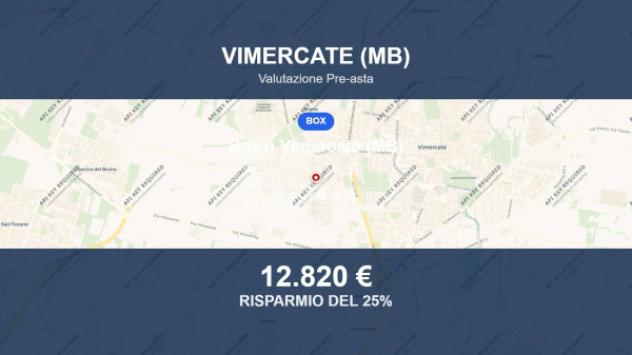Immobile in asta di 17 m² in vendita a Vimercate