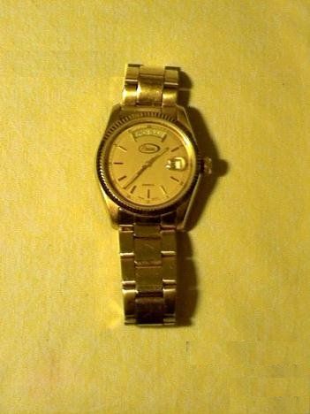 Orologio dorato da polso Summa