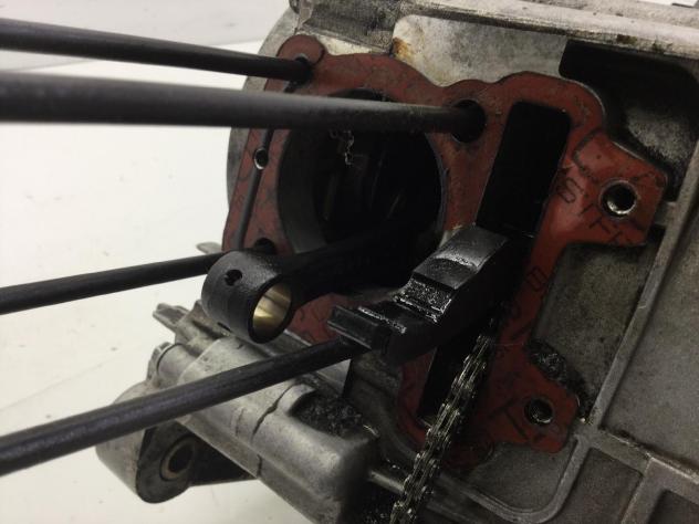 PIAGGIO ZIP 4T 50 CARTER MOTORE ALBERO E INGRANAGGI RUOTA MOD: C252M 2000 2005 - Foto 2