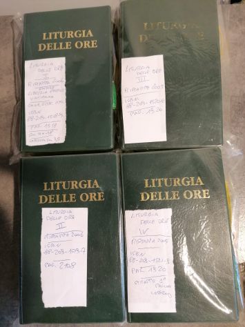 Liturgia delle Ore in 4 volumi, la classica serie della Editrice Vaticana. - Foto 2