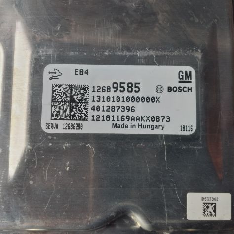 CENTRALINA MOTORE OPEL E84 1268 9585 1310101000000X 401287396 12181169AAKX08
