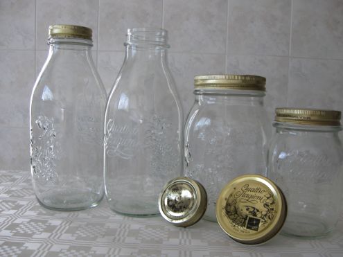 BOTTIGLIE BORNIOLI (QUATTRO STAGIONI) DA CONSERVA VASI BORNIOLI DA MARMELLATA ALTRI VASI - Foto 4
