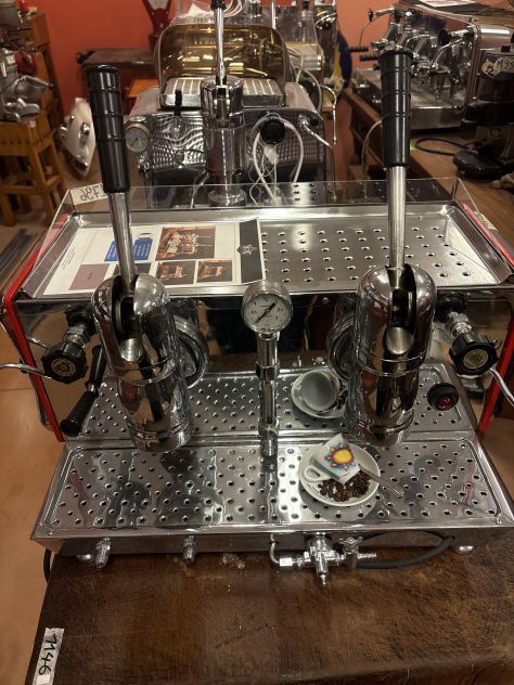 Bilancia berkel restaurata a 2 piatti - Foto 6