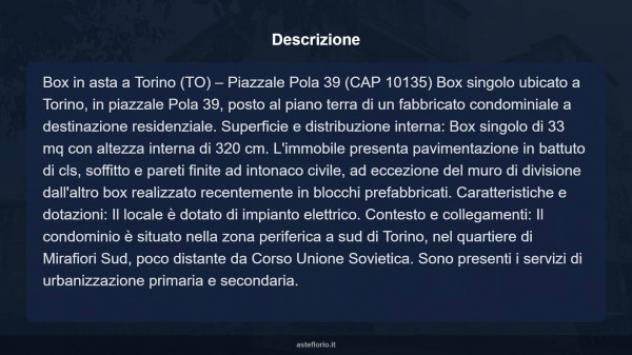 Immobile in asta di 33 m² in vendita a Torino - Foto 5