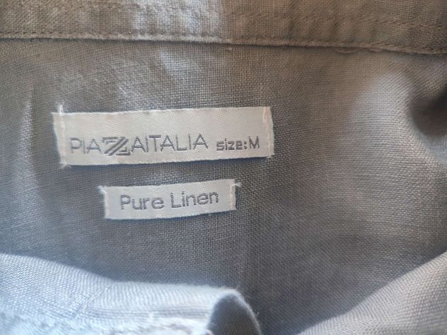 Camicia estiva in puro lino tg. M - Foto 5