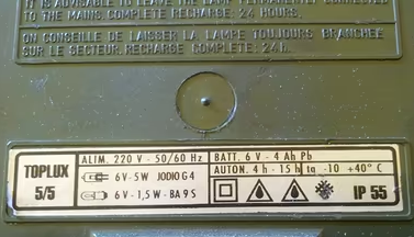 LAMPADA TORCIA TOP LUX OVA - Foto 4