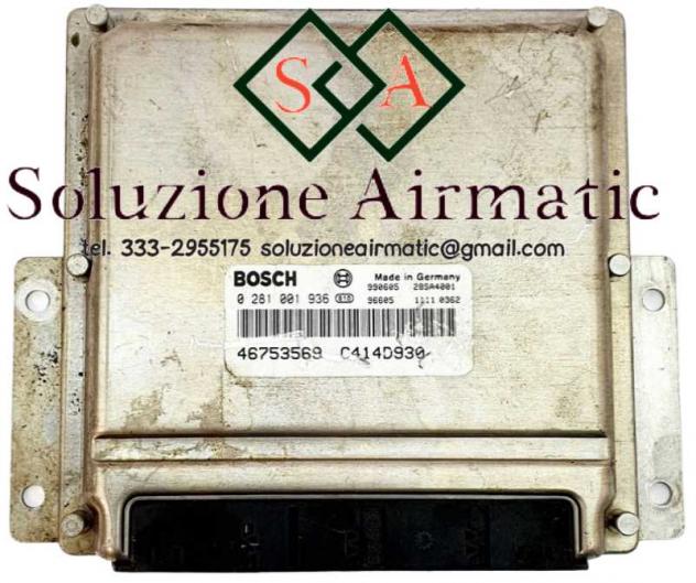 0281001936 46753569 Alfa 145 1.9 JTD centralina motore Bosch