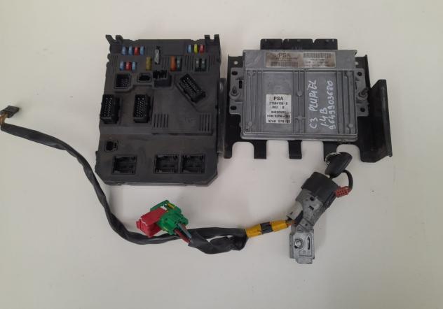 KIT CENTRALINA MOTORE CITROEN C3 Pluriel 9649903680 benzina 1.4 (03)