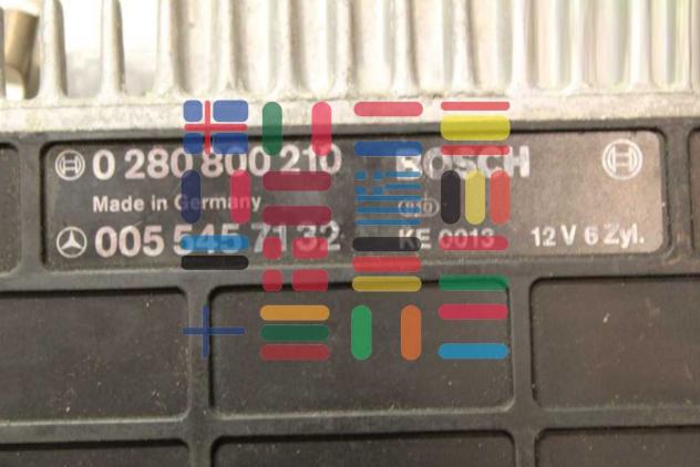 0280800210 0055457132 Mercedes Classe E W124 centralina motore Bosch - Foto 2