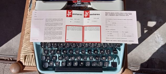 MACCHINA DA SCRIVERE ANTARES MOD. TOP-LUX - Foto 3