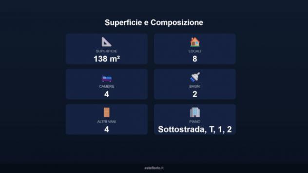 Immobile in asta di 138 m² con più di 5 locali in vendita a Malvagna - Foto 18