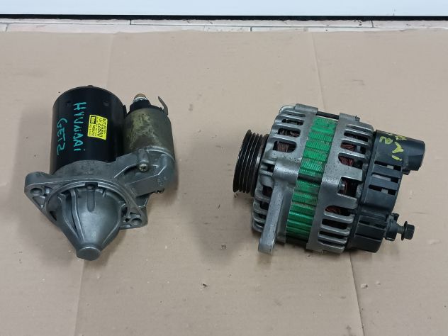 Alternatore motorino avviamento Hyundai Getz 1.1 02>09<