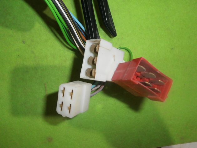DEVIOLUCI PER FIAT 126 BIS FSM "LARGHI 572" 3 SPINOTTI 6+5+4 PIN LIGHT SWITCH - Foto 5