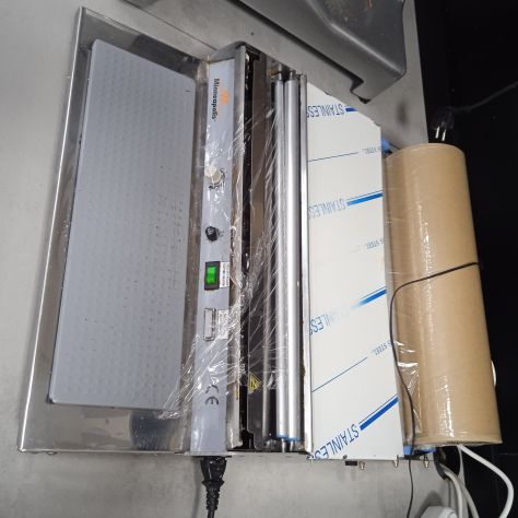 Sigillatrice termosaldatrice da banco Minneapolis inox per pellicola alimentare