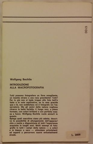 Introduzione alla macrofotografia Wolfgang Bechtle Ed. La Scuola 1976 come nuov - Foto 2