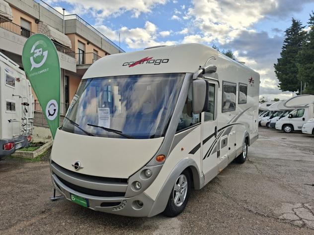 MOTORHOME CARTHAGO DUCATO BASCULANTE SEMIDINETTE GARAGE CLIMATIZZATORE FOTOVOLTAICO CAMPER CAMPEGGIO USATI GENERALI 1829 - Foto 2