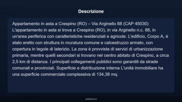 Immobile in asta di 134 m² in vendita a Crespino - Foto 4