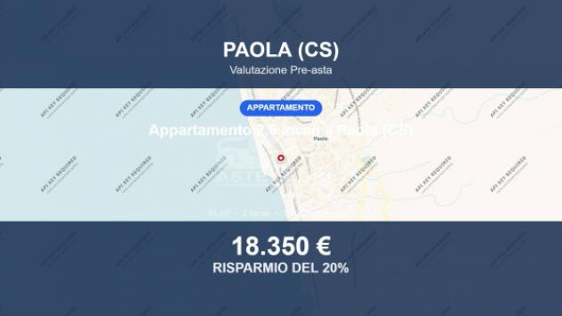 Immobile in asta di 45 m² in vendita a Paola