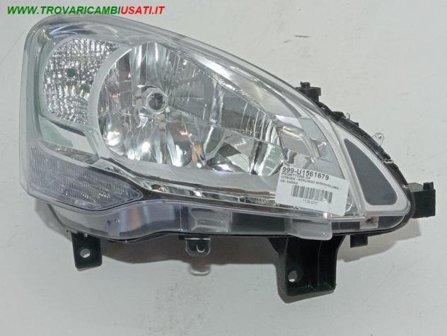 PROIETTORE DX 999-U1561679 Parti elettriche  Fanaleria  Proiettori  Proiettore ant. CITROEN - BERLINGO MONOVOLUME - 2008  2018, CITROEN - BERL