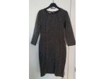 VESTITO H&M GRIGIO MELANGE CON ZIP