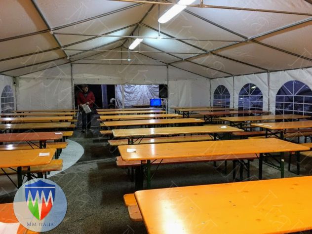 Tendoni Professionali Pvc 6 x 12 per feste a Roma MM Italia - Foto 6