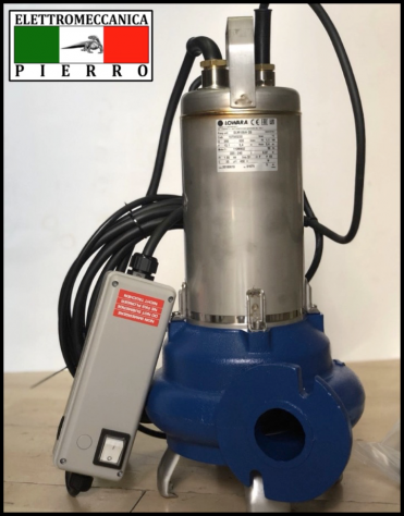 DLM109/A CG LOWARA Elettropompe sommergibili per acque reflue V230 - 600LTmin