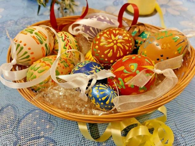 UOVA di quaglia Pasqua decorazione gusci dipinti - Foto 4
