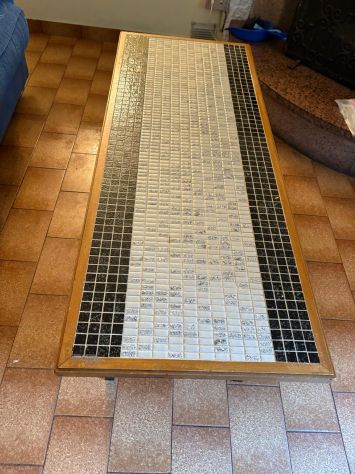 Tavolino da salotto vintage in mosaico - Foto 2