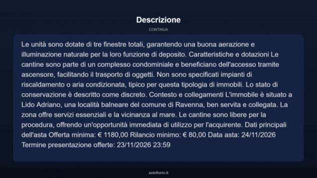 Immobile in asta di 17 m² in vendita a Ravenna - Foto 9