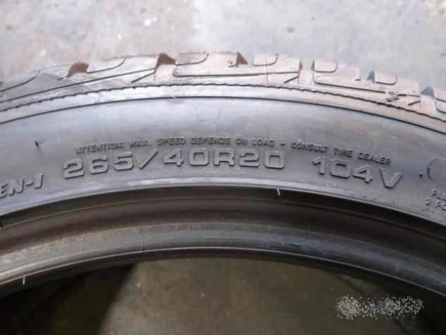 2 gomme 265 40 20 goodyear inv a3881 - Foto 7