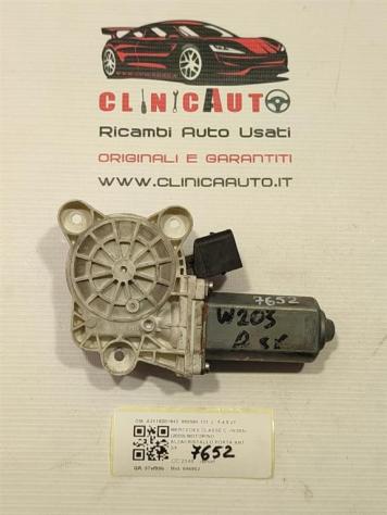 MOTORINO ALZAVETRO ANTERIORE SINISTRO MERCEDES Classe C Berlina W203 A2118201842 990596-101 (0004)
