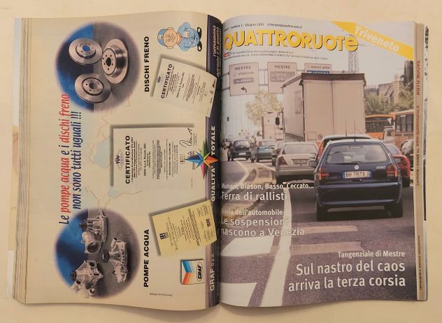 Rivista Quattroruote periodico mensile n. 548 Giugno 2001 Editoriale Domus - Foto 8