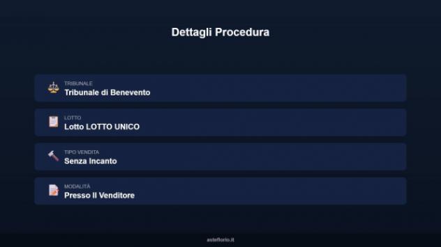Immobile in asta di 219 m² con più di 5 locali in vendita a Airola - Foto 12