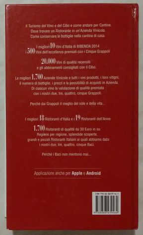 Bibenda. Vini e ristoranti d'Italia 2014 Associazione Italiana Sommelier nuovo - Foto 4