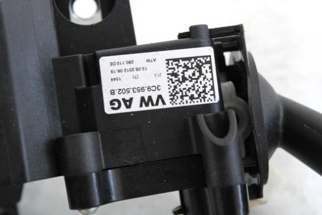 3C9953501BN DEVIOLUCI CON COMANDI CRUISE CONTROL VOLKSWAGEN PASSAT SW 1.6 D 77KW 6M 5P (2012) RICAMBIO USATO 3C9953502B - Foto 3