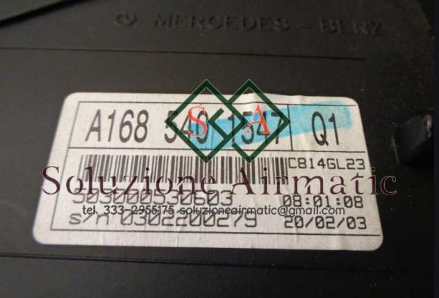 Mercedes Classe A 140 quadro strumenti A1685401547 - Foto 2