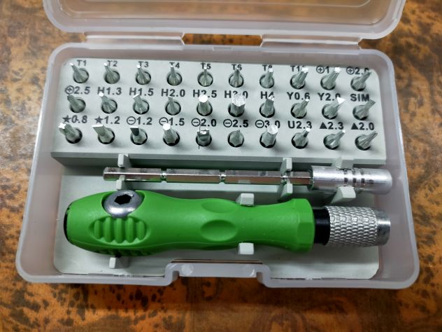 Set completo micro cacciaviti di precisione