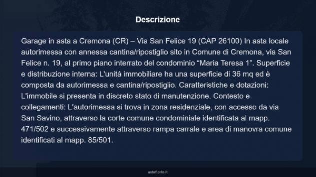 Immobile in asta di 36 m² in vendita a Cremona - Foto 7