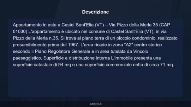 Immobile in asta di 94 m² in vendita a Castel Sant'Elia - Foto 15